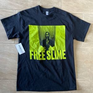 Brand New! Men’s T-shirt Free Slime Size Medium